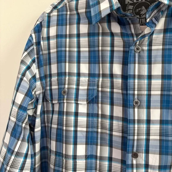 NEW KUHL Response Lite Long Sleeve Shirt In Storm Blue Sz Large - Picture 2 of 4